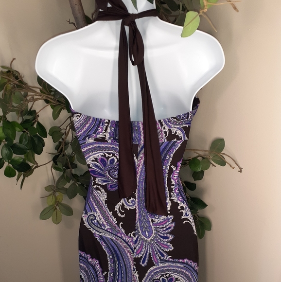 Paisley Print Alyn Paige Maxi Dress - Picture 2 of 5